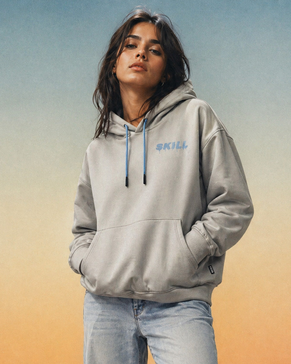SKILL Frosch Hoodie | Stone Drift