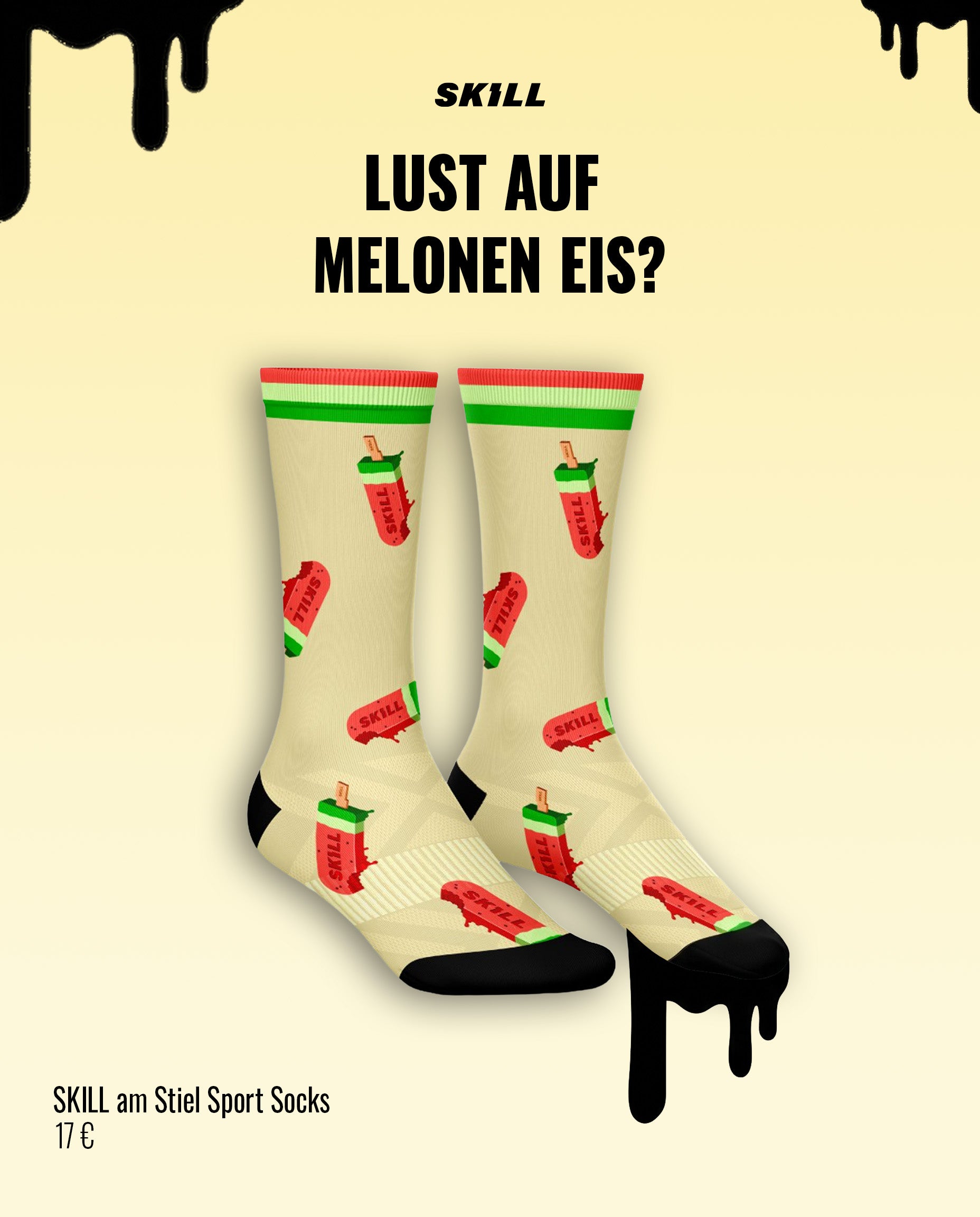 SKILL am Stiel Sport Socks | Sunburst