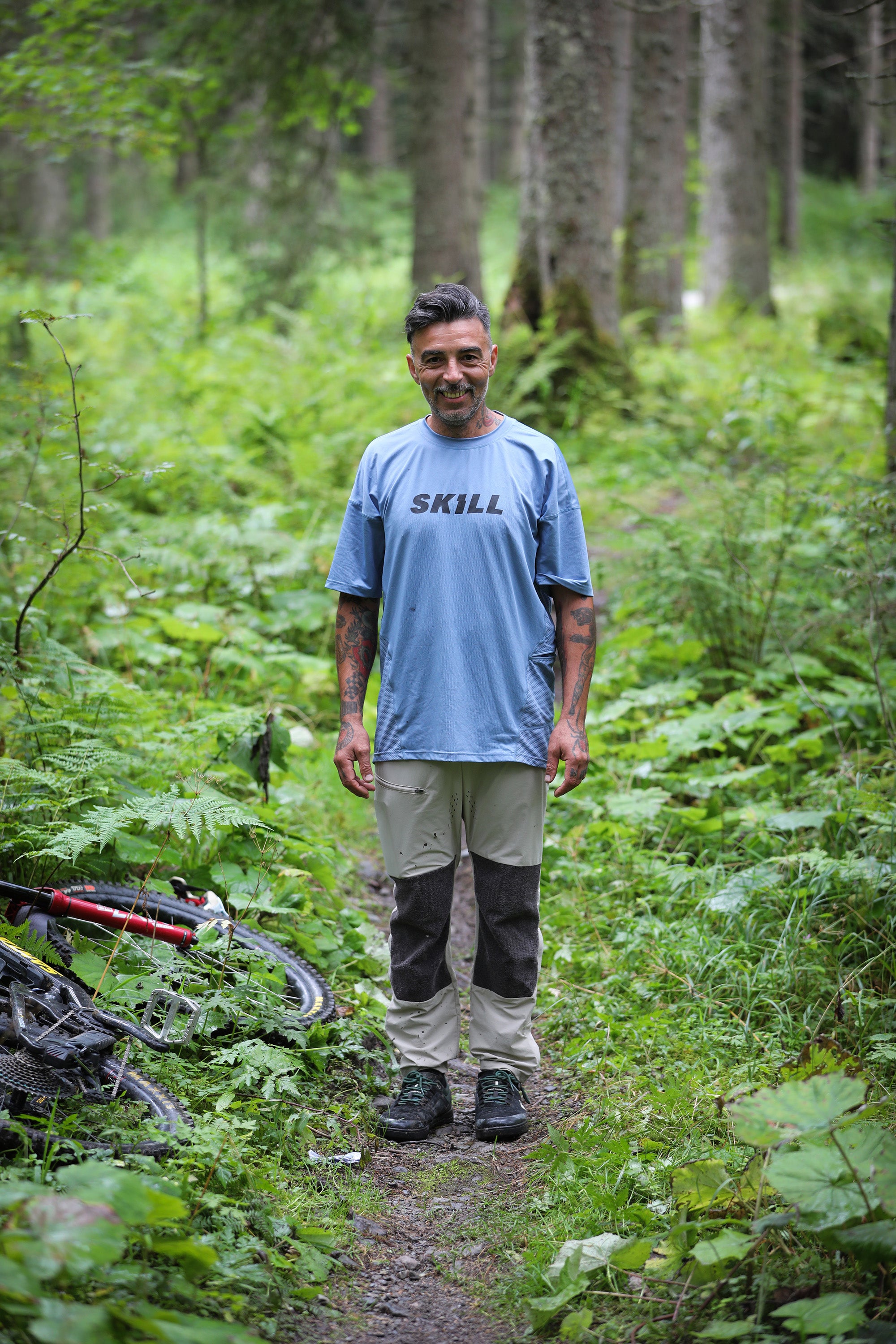 SKILL Tactical Trail Jersey - Cold Forge