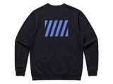 SKILL™ 187 Crewneck | Black / Lavender - skill.shop