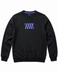 SKILL™ 187 Crewneck | Black / Lavender - skill.shop