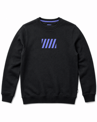 SKILL™ 187 Crewneck | Black / Lavender - skill.shop