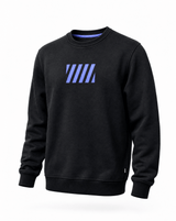 SKILL™ 187 Crewneck | Black / Lavender - skill.shop
