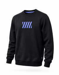 SKILL™ 187 Crewneck | Black / Lavender - skill.shop