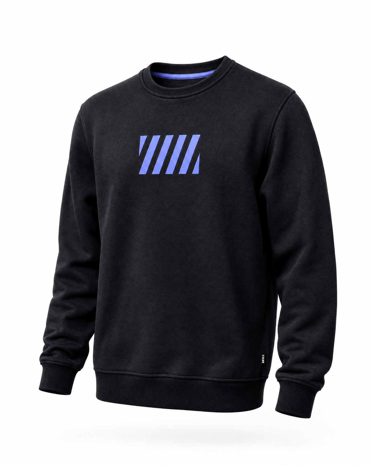 SKILL™ 187 Crewneck | Black / Lavender - skill.shop