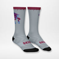 SKILL Frosch Sport Socks | Laguna Fog - skill.shop