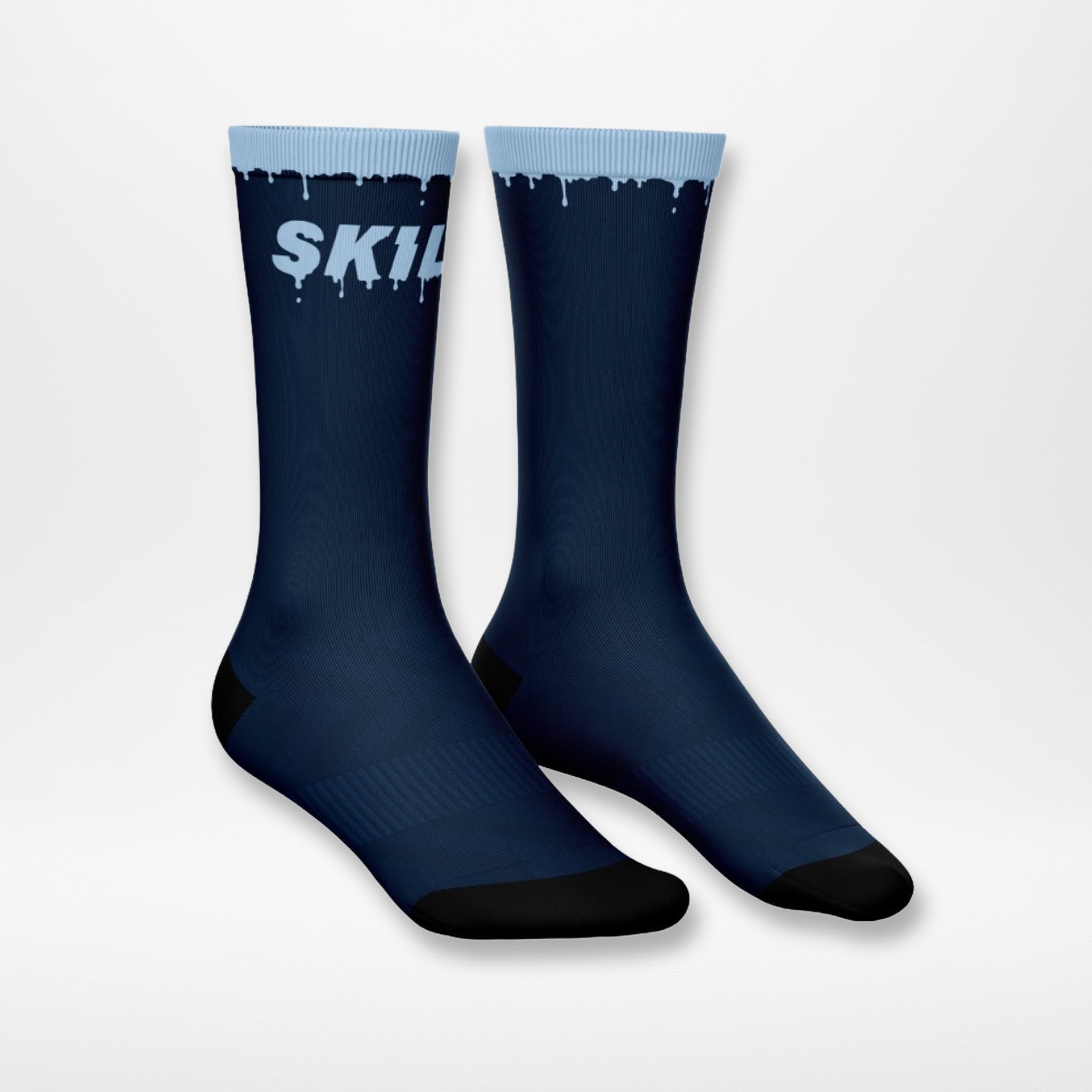 Dripping SKILL Sport Socks | Cosmic Blue