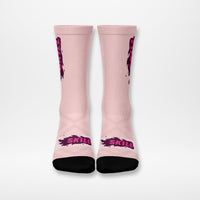 Burning SKILL Sport Socks | Pink