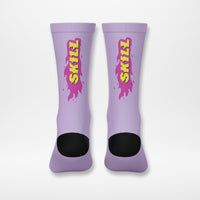 Burning SKILL Sport Socks | Lilac Haze