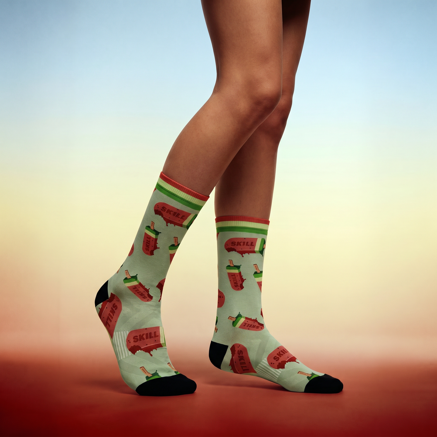 SKILL am Stiel Sport Socks | Spray