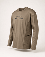 Limitiert! SKILL™ Matters Tactical Trail Jersey | Dustfall - skill.shop