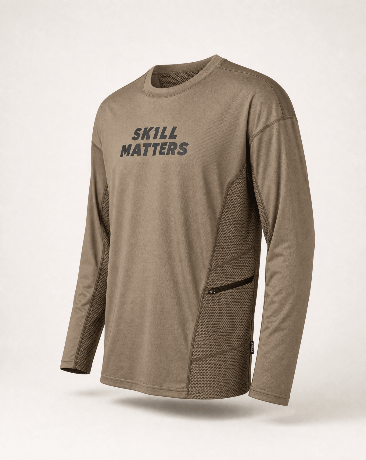 Limitiert! SKILL™ Matters Tactical Trail Jersey | Dustfall - skill.shop