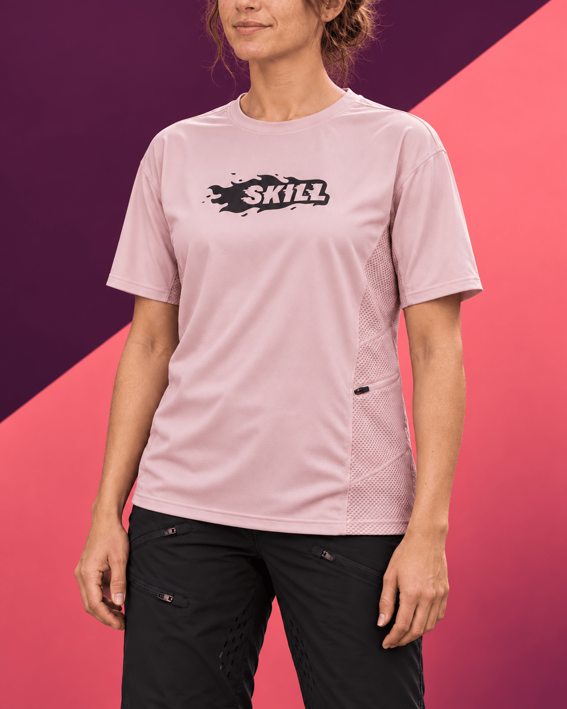 Limitiert! Burning SKILL™ Hike & Bike Jersey | Afterglow - skill.shop