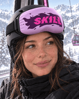 Burning SKILL™ Goggle Sleeve | Coral Beam - skill.shop