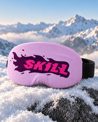 Burning SKILL™ Goggle Sleeve | Coral Beam - skill.shop