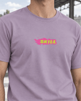 Burning SKILL T-Shirt | Lilac Haze - skill.shop