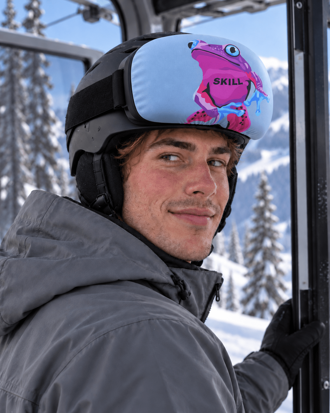 SKILL™ Frosch Goggle Sleeve | Fog Blue - skill.shop