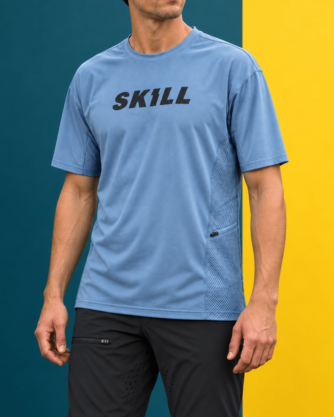 SKILL™ Hike & Bike Jersey - Cold Forge - skill.shop