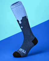 Dripping SKILL™ Ski Socks | Blau - skill.shop