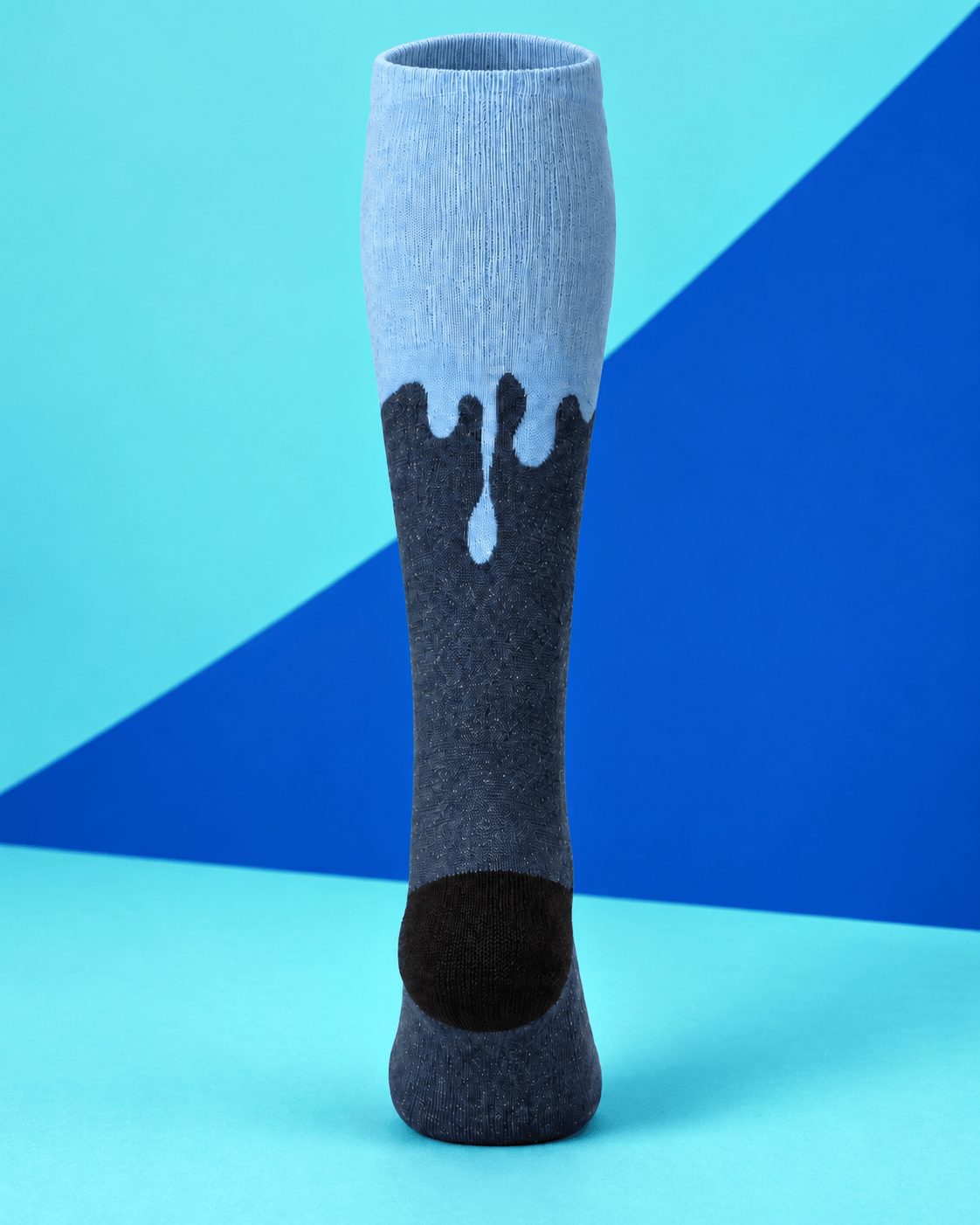 Dripping SKILL™ Ski Socks | Blau - skill.shop