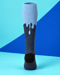 Dripping SKILL™ Ski Socks | Blau - skill.shop