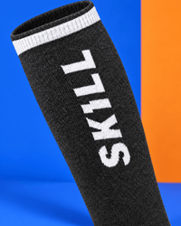SKILL™ Ski Socks | Schwarz - skill.shop