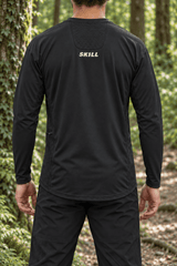 Limitiert! SKILL™ 187 Hike & Bike Jersey | Black - skill.shop