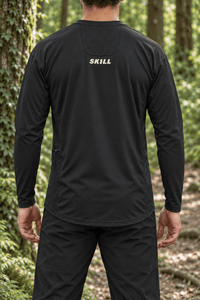 Limitiert! SKILL™ 187 Hike & Bike Jersey | Black - skill.shop