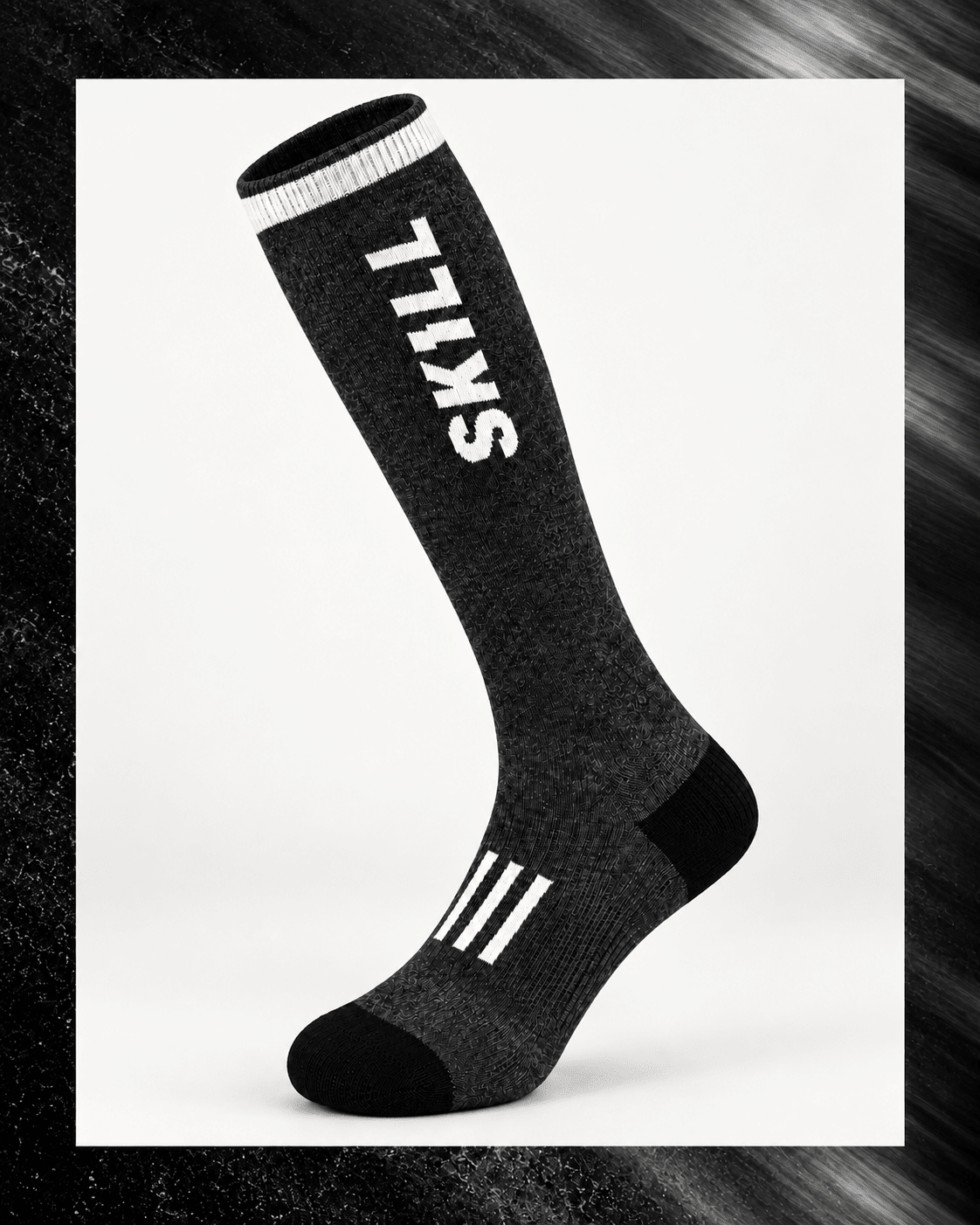 SKILL™ Ski Socks | Schwarz - skill.shop