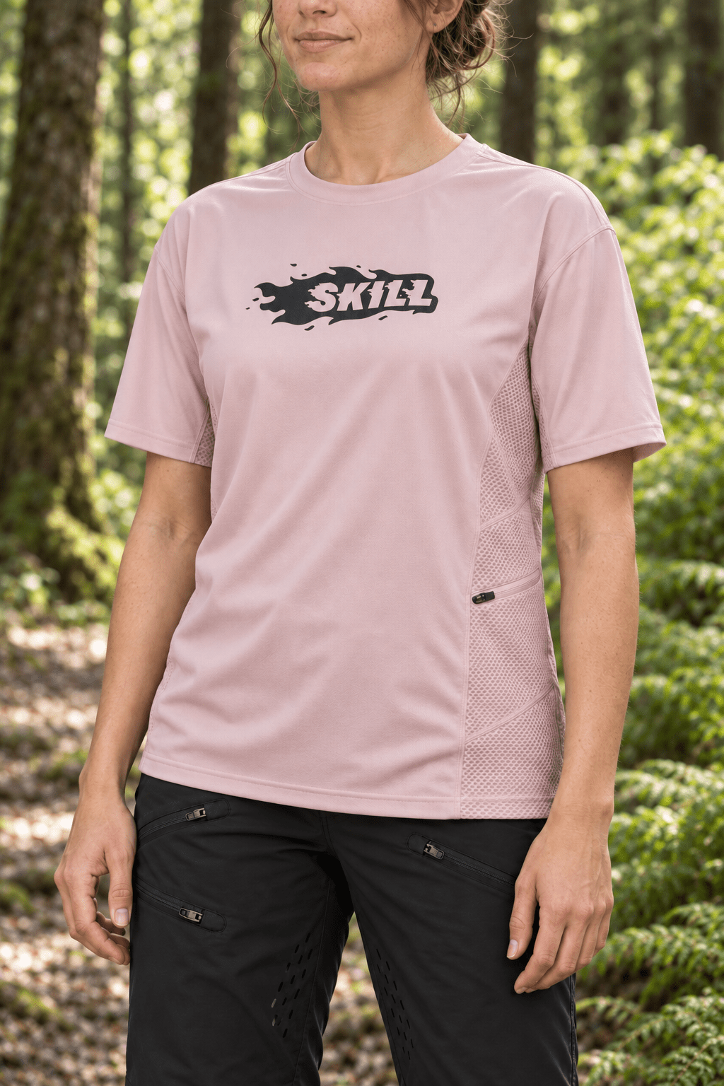 Limitiert! Burning SKILL™ Hike & Bike Trail Jersey | Afterglow - skill.shop