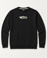 Burning Skill Crew Neck | Black Cappuccino - skill.shop