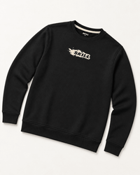 Burning Skill Crew Neck | Black Cappuccino - skill.shop