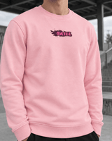Burning SKILL Crew Neck | Coral Beam - skill.shop