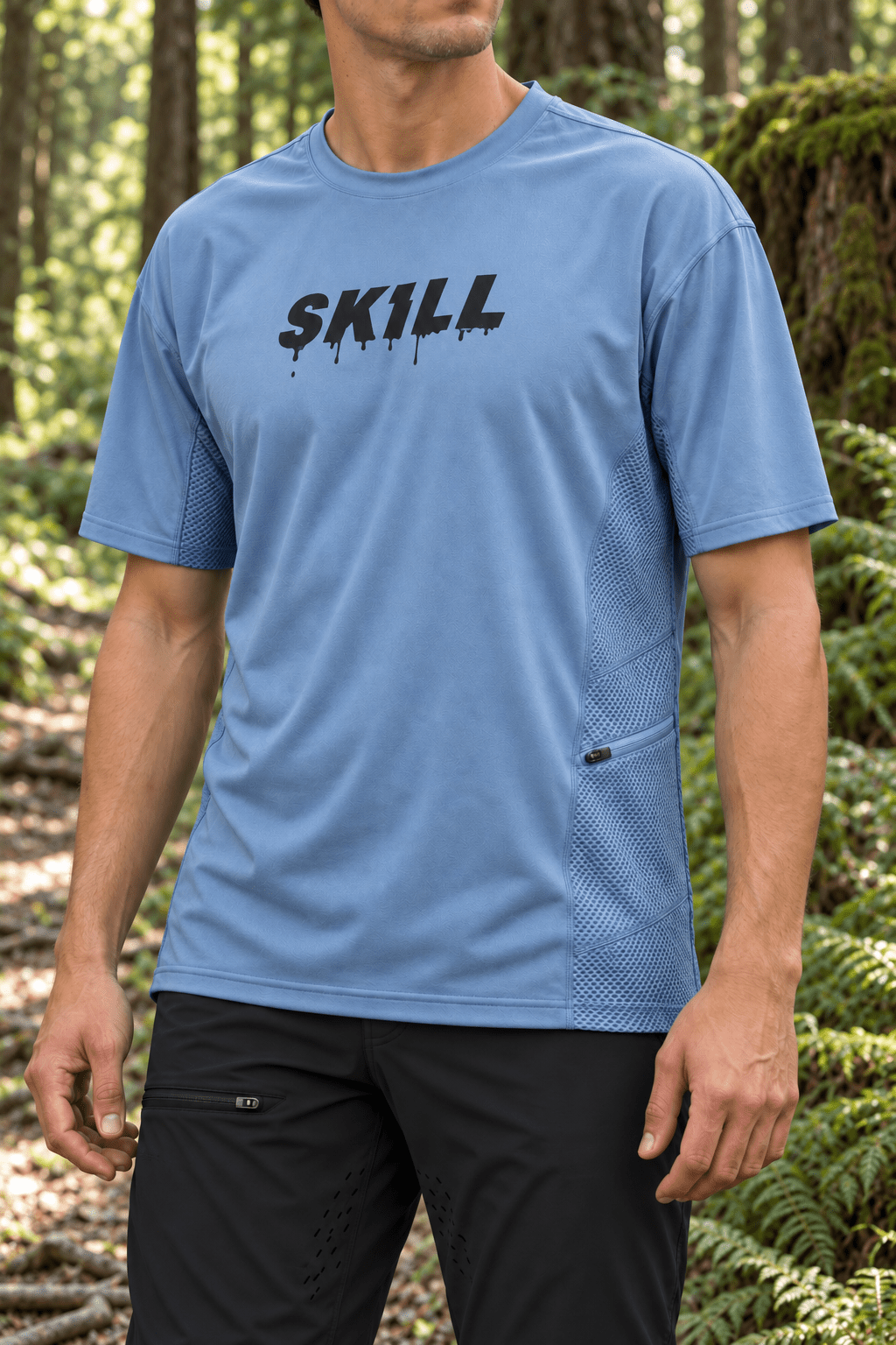 Limitiert! Dripping SKILL™ Hike & Bike Trail Jersey | Cold Forge - skill.shop