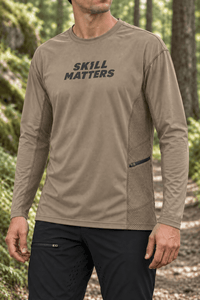 Limitiert! SKILL™ Matters Hike & Bike Trail Jersey | Dustfall - skill.shop