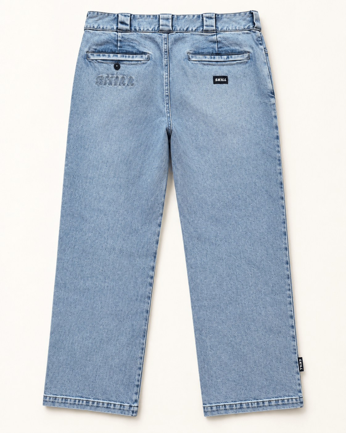 SKILL™ Riders Denim Pant | Washed Blue - skill.shop