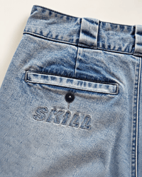 SKILL™ Riders Denim Pant | Washed Blue - skill.shop