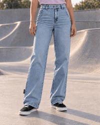 SKILL™ Riders Denim Pant | Washed Blue - skill.shop
