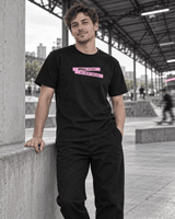 SKILL™ Scene Do Not Cross T-Shirt | Black Afterglow - skill.shop