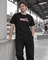 SKILL™ Scene Do Not Cross T-Shirt | Black Afterglow - skill.shop