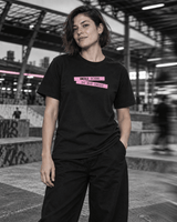 SKILL™ Scene Do Not Cross T-Shirt | Black Afterglow - skill.shop