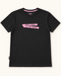 SKILL™ Scene Do Not Cross T-Shirt | Black Afterglow - skill.shop