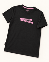 SKILL™ Scene Do Not Cross T-Shirt | Black Afterglow - skill.shop
