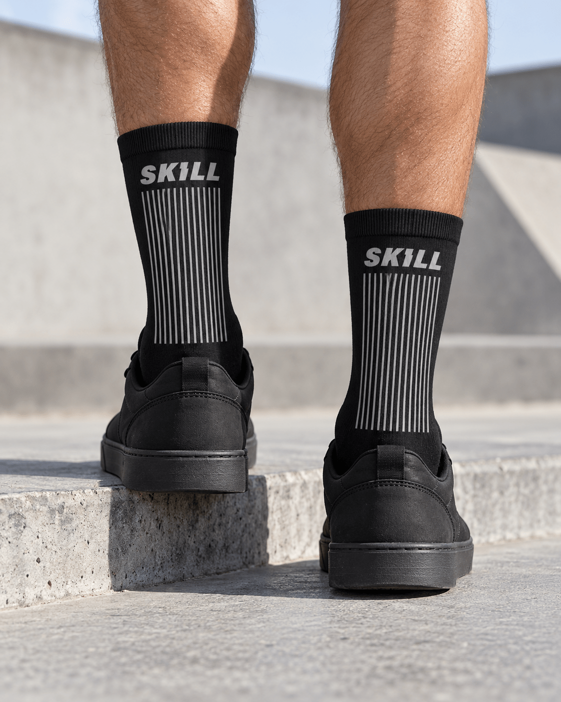 SKILL Sport Socks | Black - skill.shop