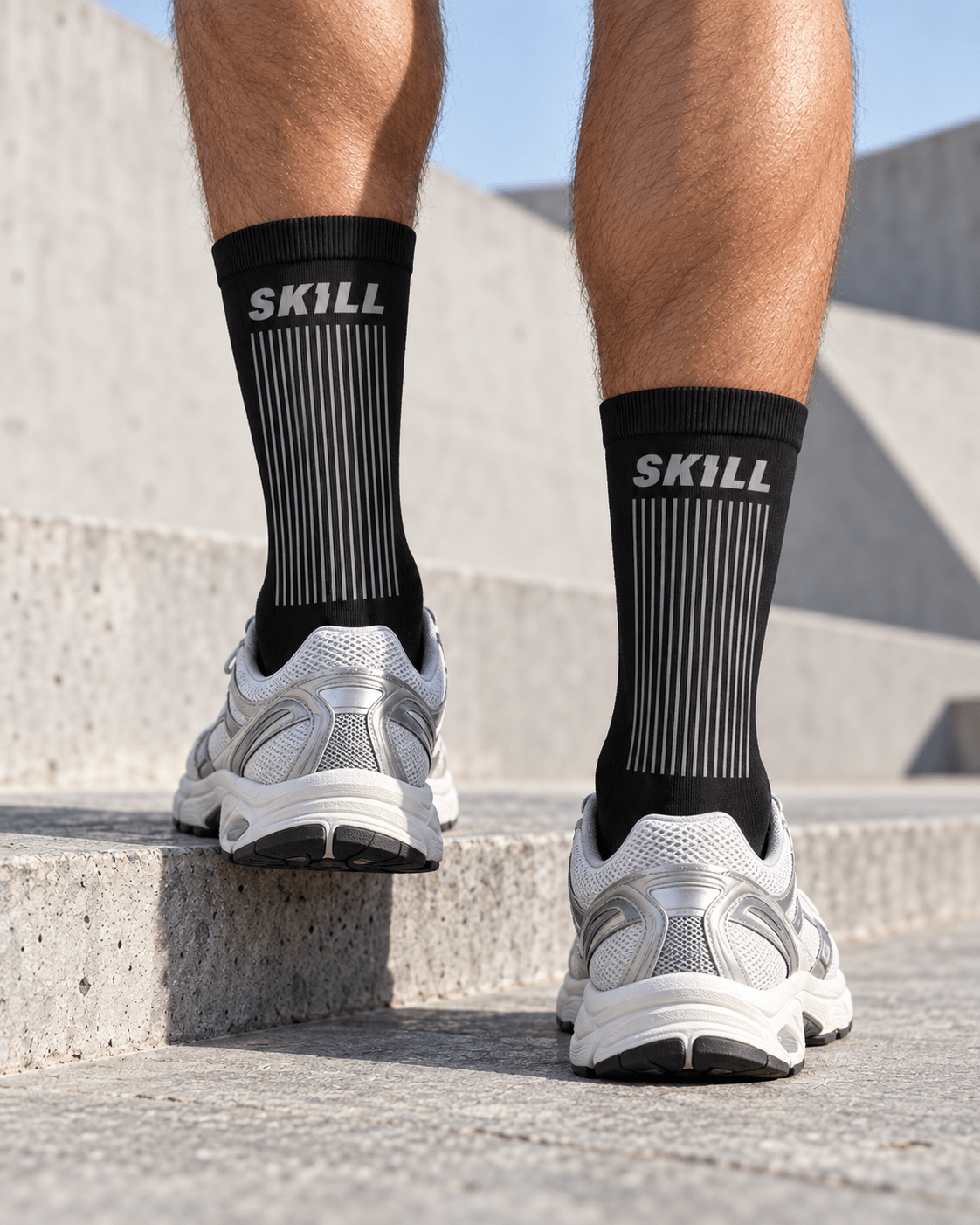 SKILL Sport Socks | Black - skill.shop