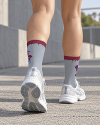 SKILL Frosch Sport Socks | Laguna Fog - skill.shop
