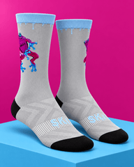 SKILL Frog Sport Socks | Stone Drift - skill.shop