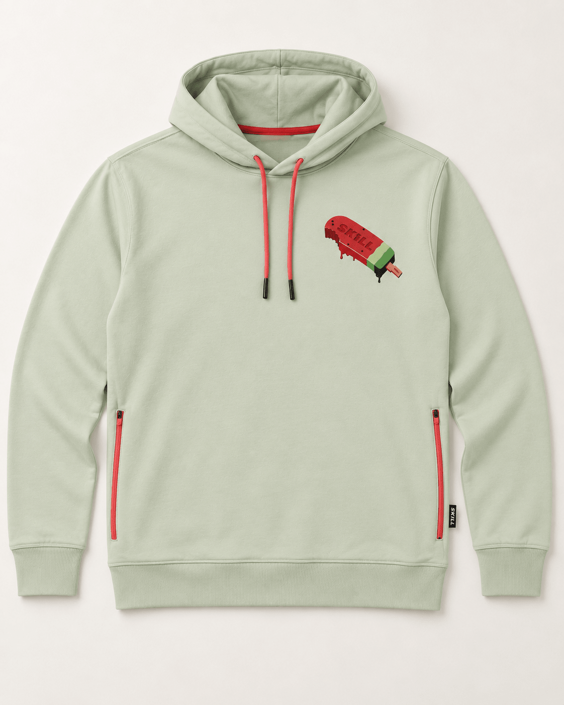 SKILL am Stiel Hoodie | Spray - skill.shop