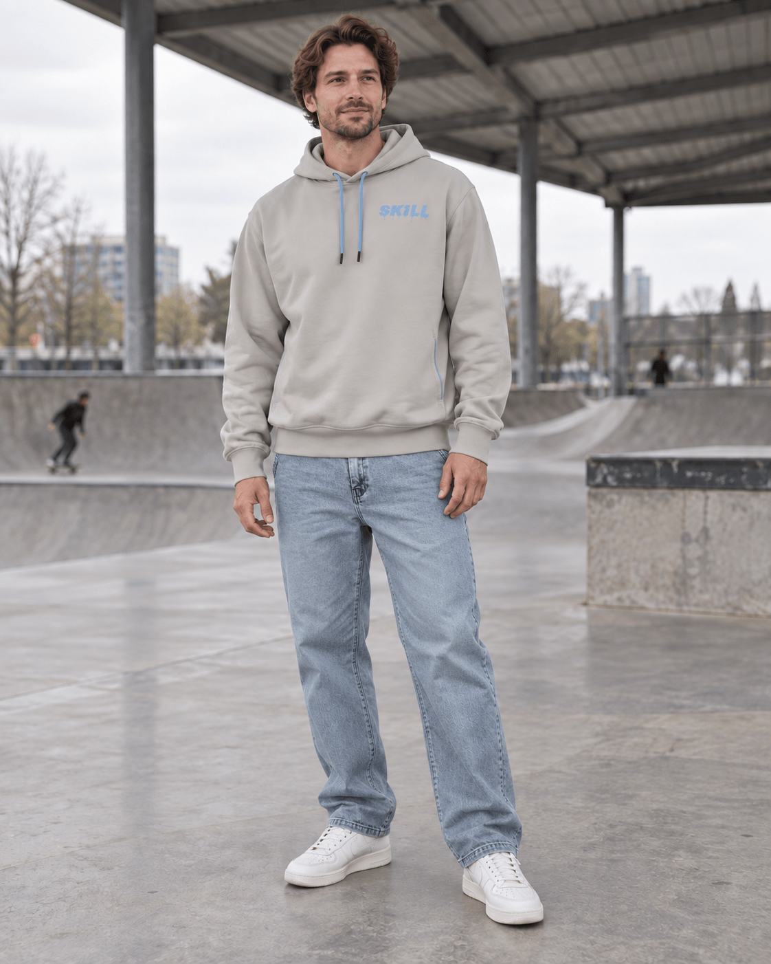 SKILL™ Frosch Hoodie | Stone Drift - skill.shop