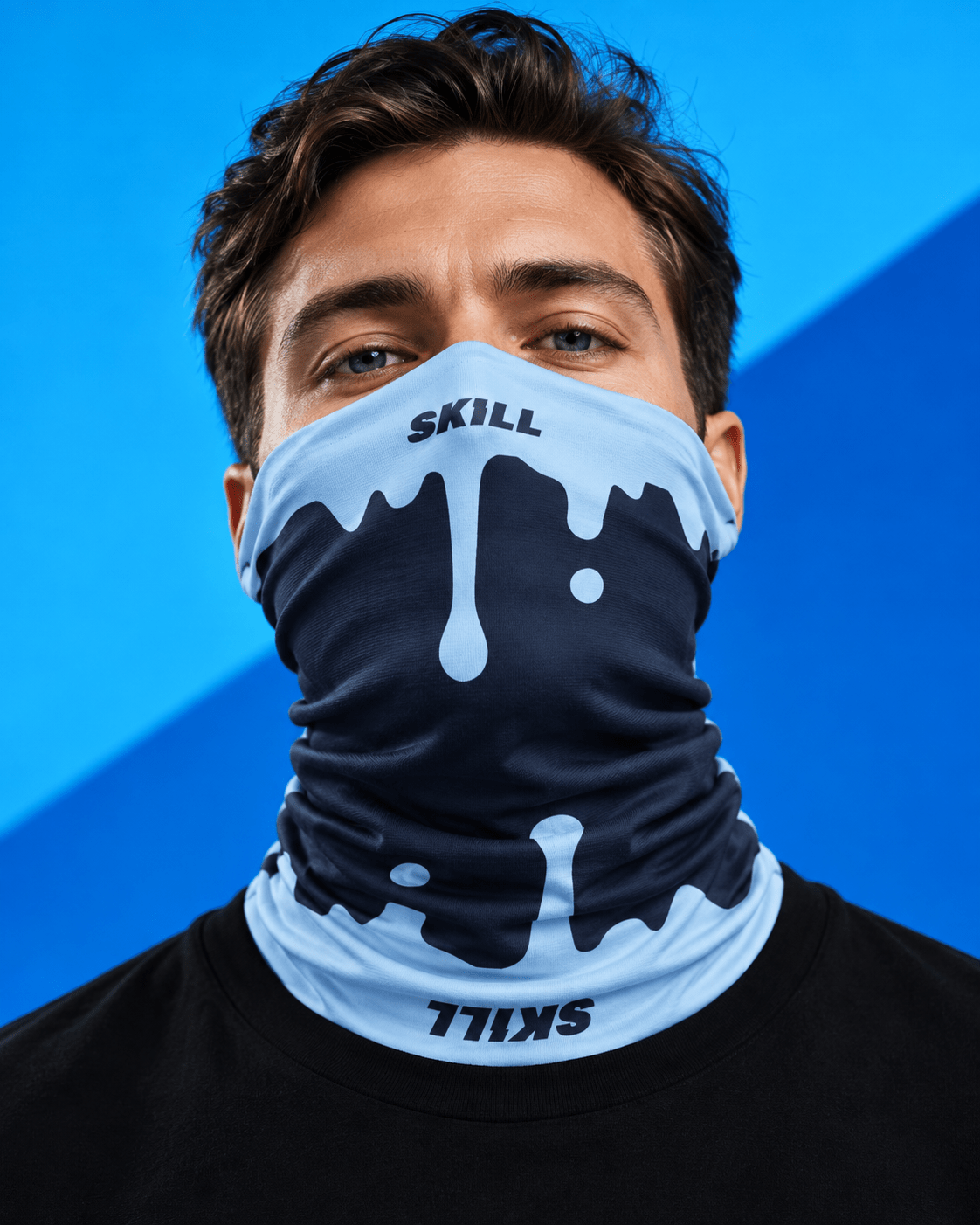 Dripping SKILL™ Tube | Cosmic Blue - skill.shop